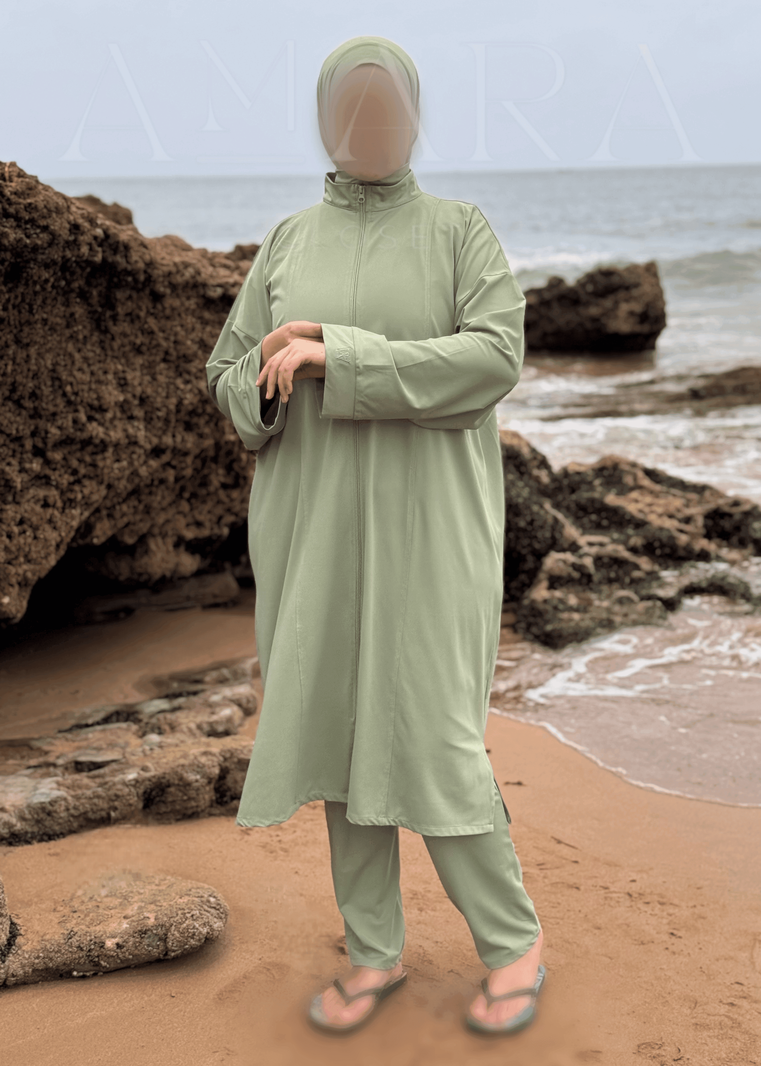 🌊 Burkini Sutra 4 Pièces - Confort et élégance 5