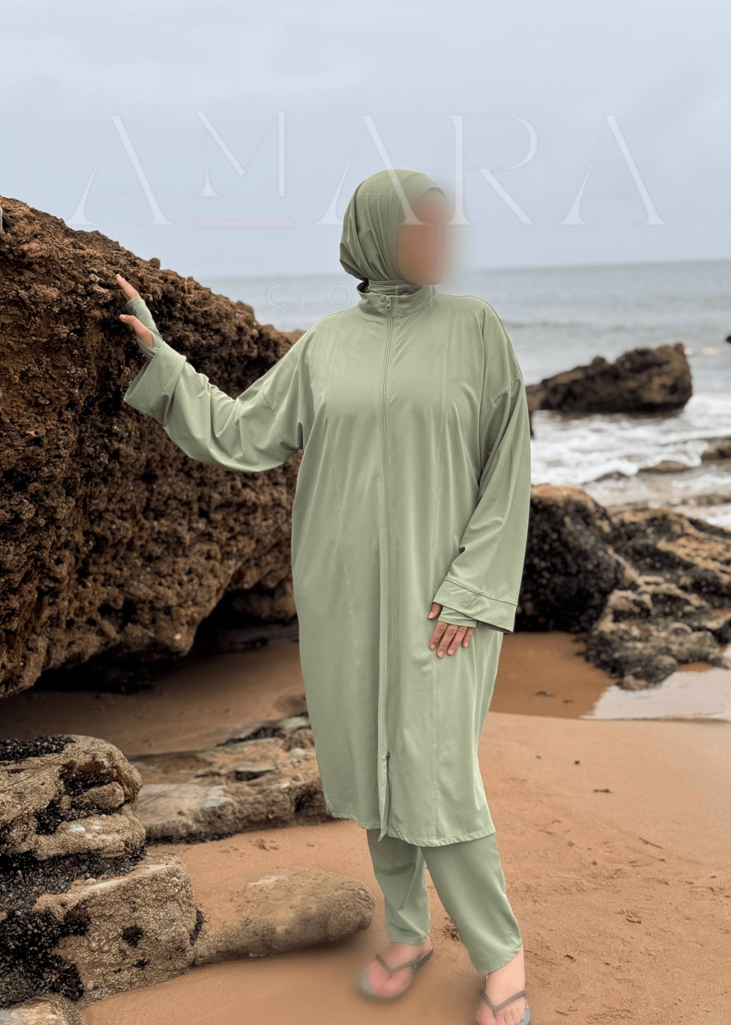 🌊 Burkini Sutra 4 Pièces - Confort et élégance 1