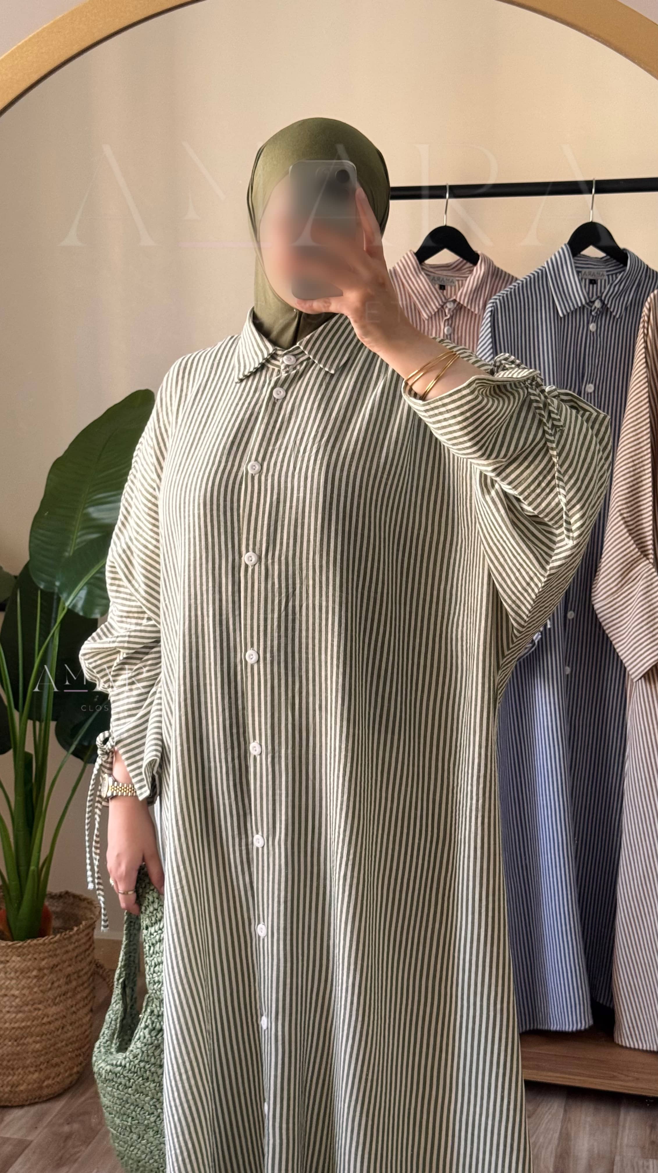 Robe Chemise Oversize 🦋 1